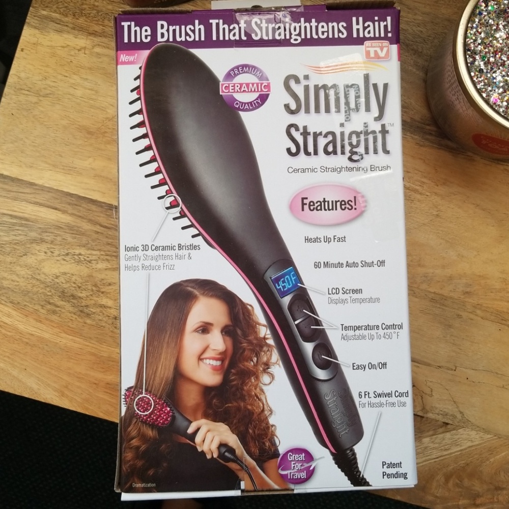 Simply Straight Ceramic Straightening Brush